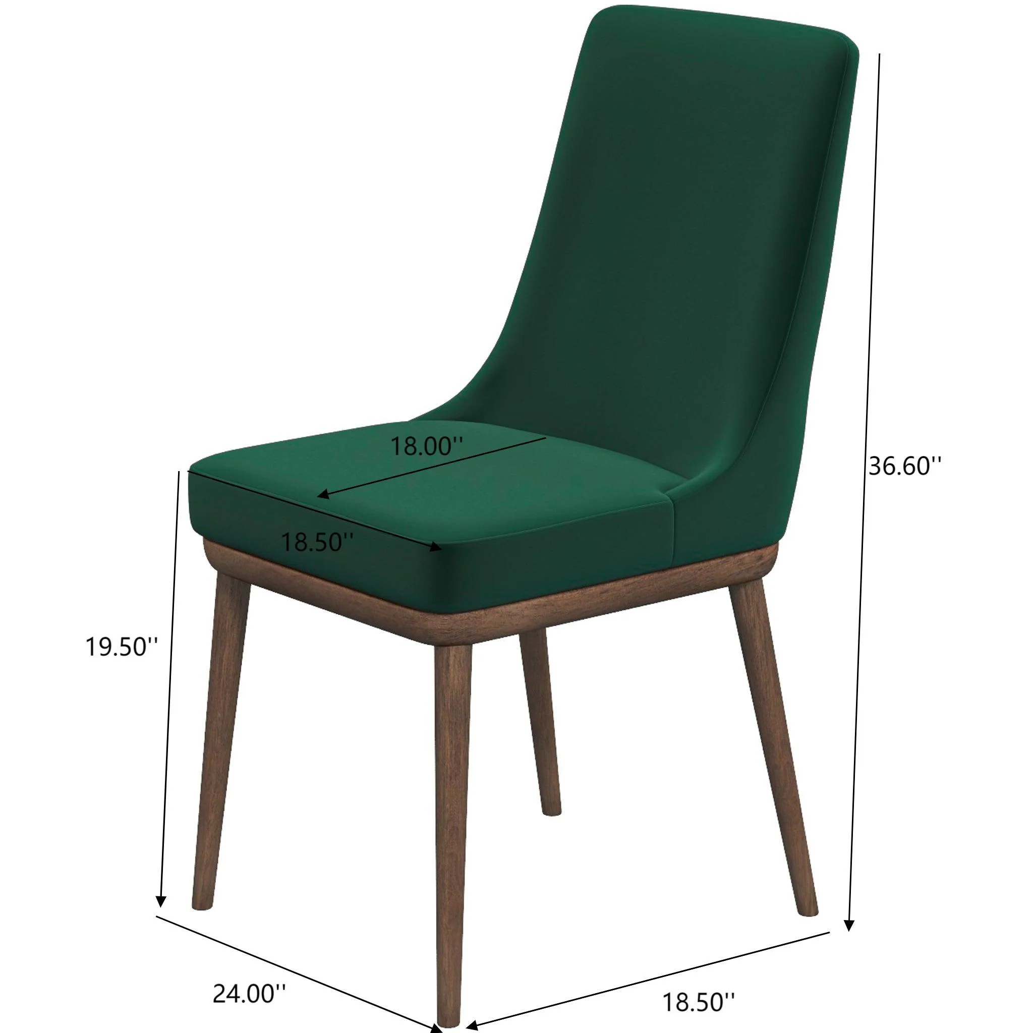 Kate - Mid-Century Modern Dining Chair (Set of 2) - Image 11
