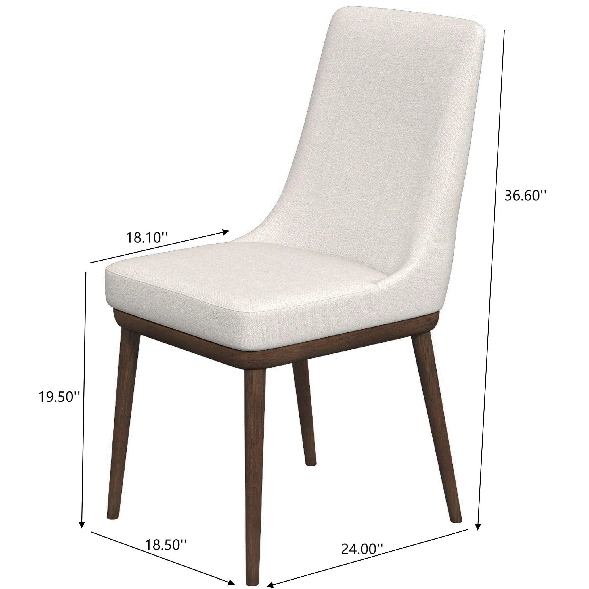 Kate - Mid-Century Modern Dining Chair (Set of 2) - Image 15