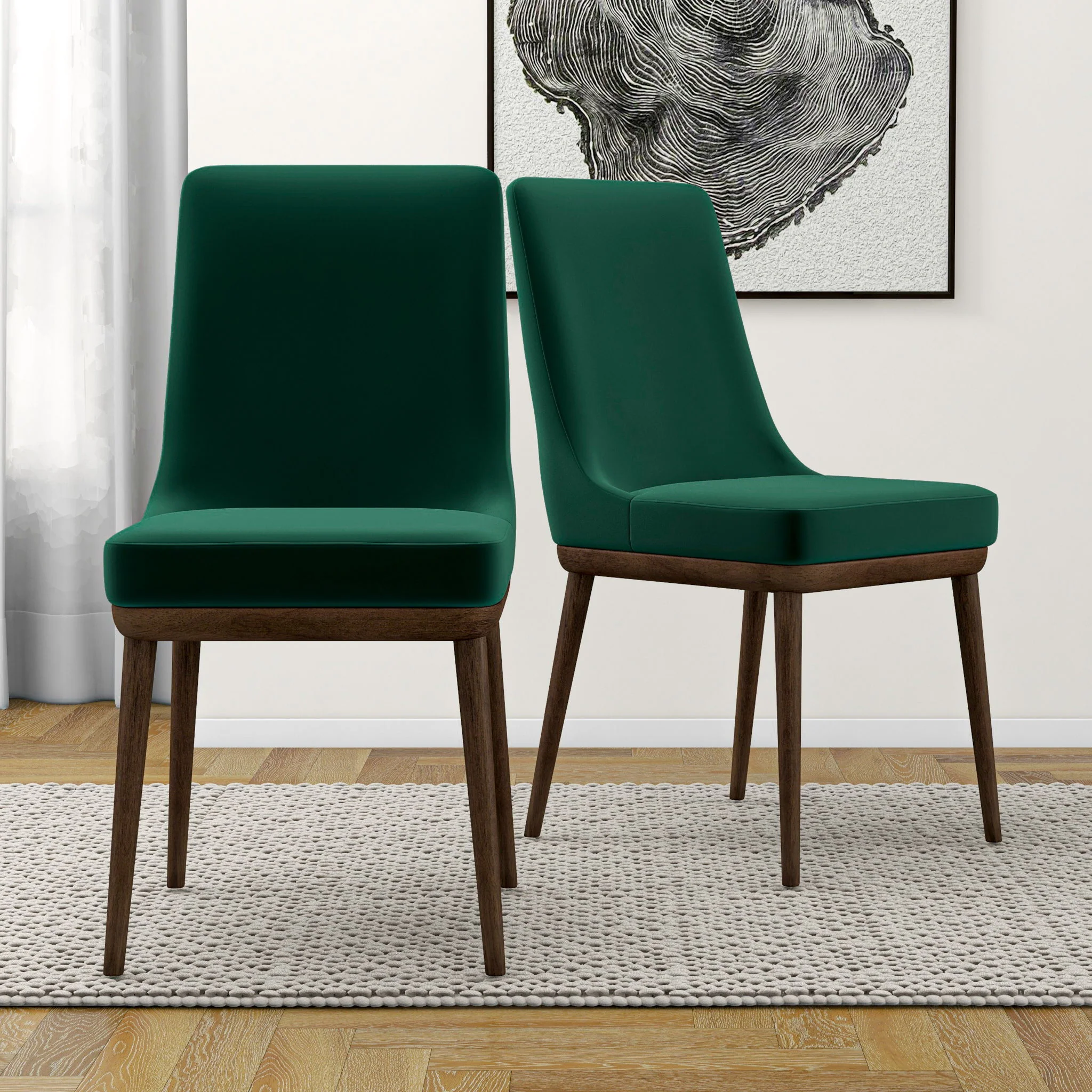 Kate - Mid-Century Modern Dining Chair (Set of 2) - Image 20