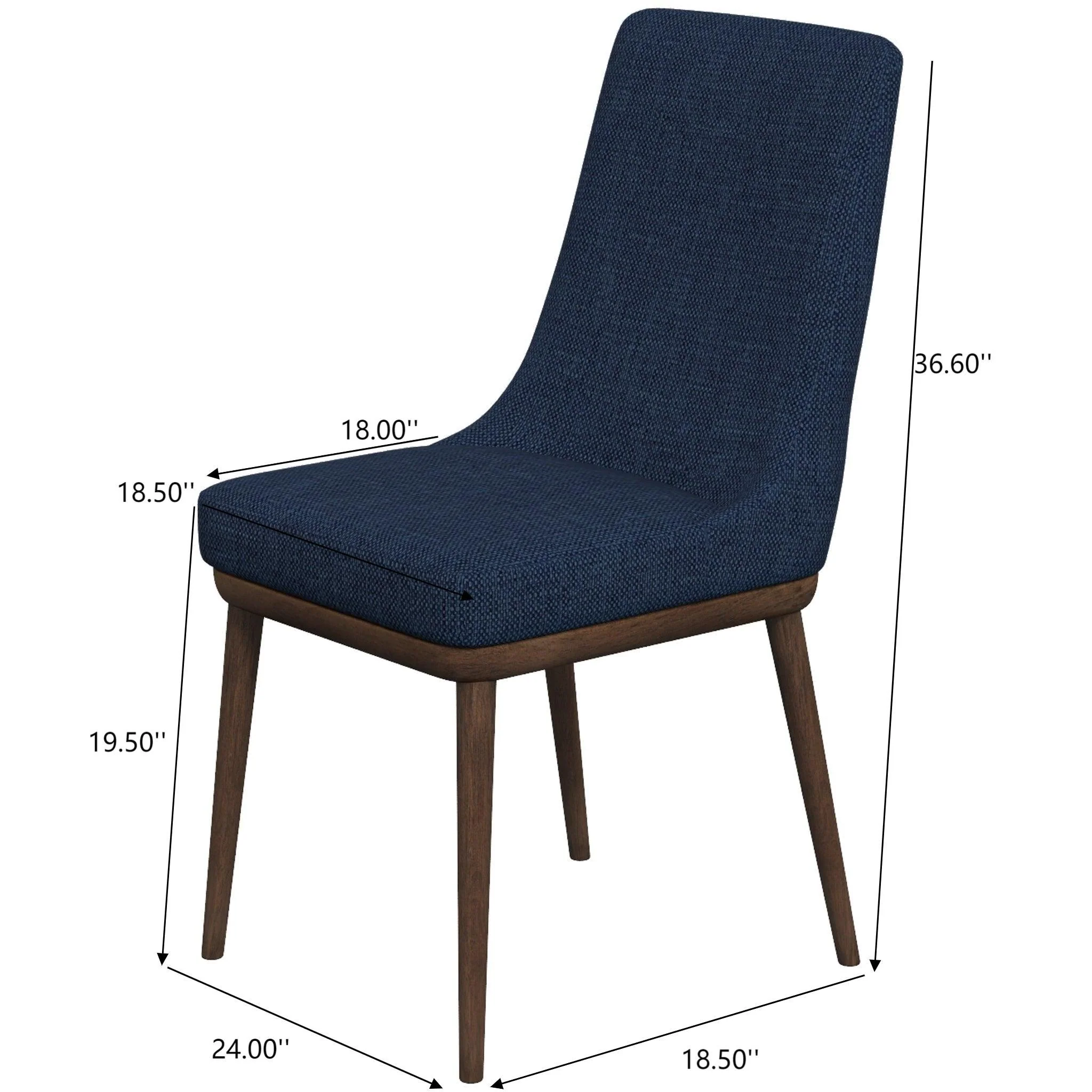 Kate - Mid-Century Modern Dining Chair (Set of 2) - Image 5
