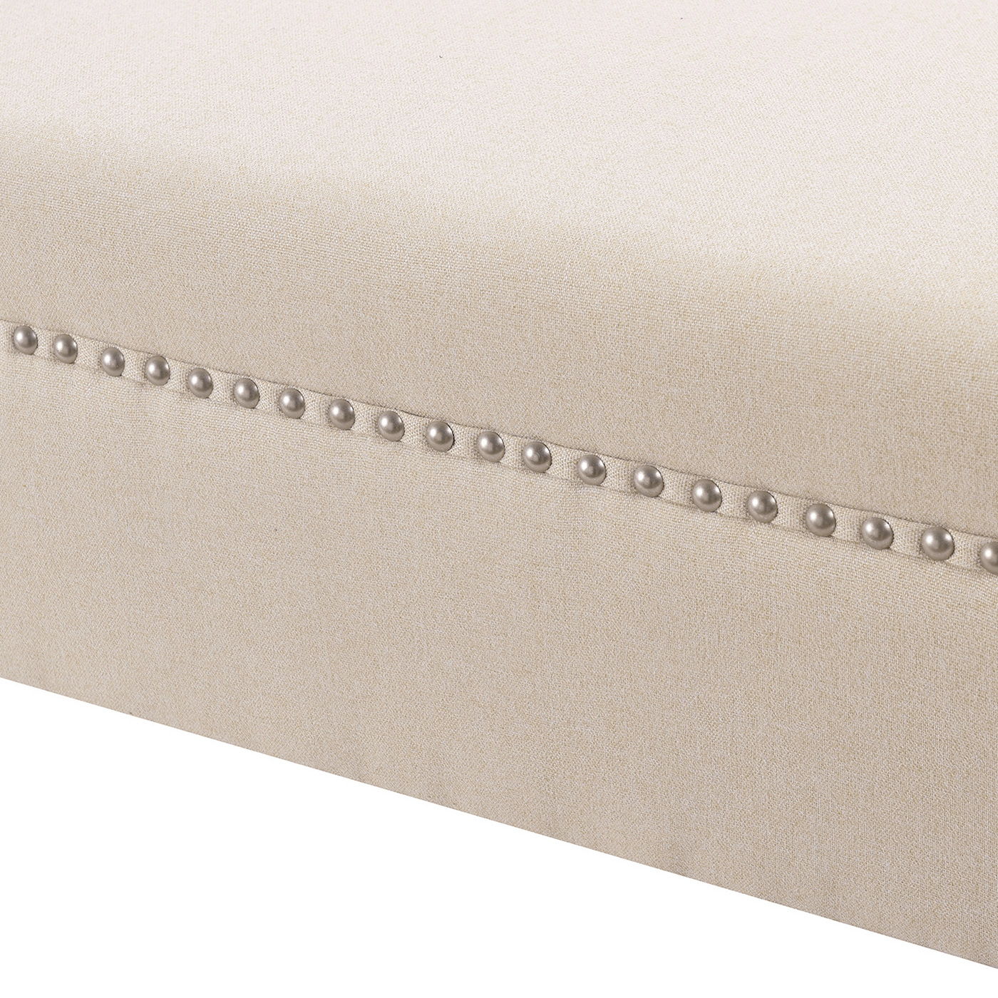 Kathy - Roll Arm Entryway Accent Bench - Sky Neutral Beige - Image 11