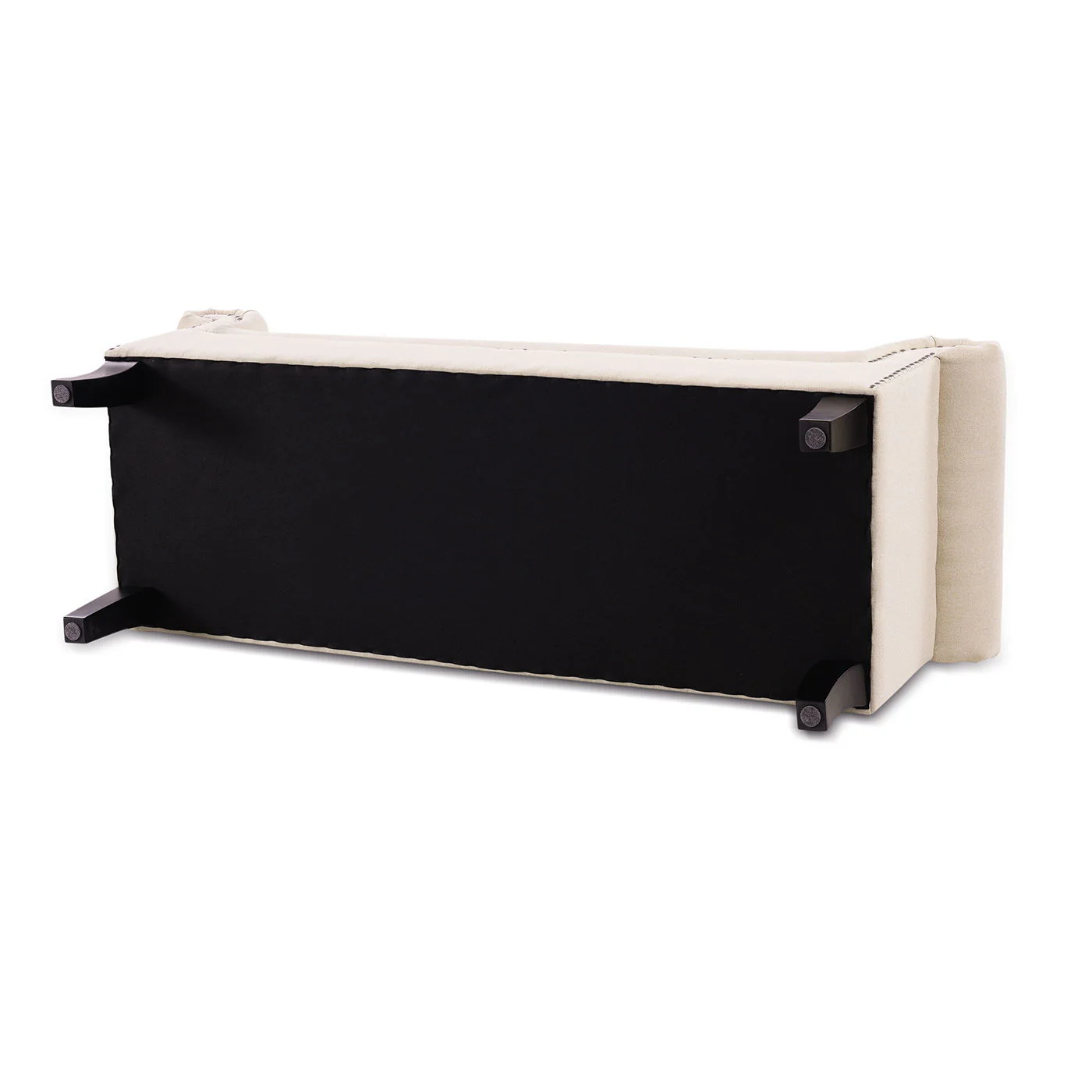 Kathy - Roll Arm Entryway Accent Bench - Sky Neutral Beige - Image 4