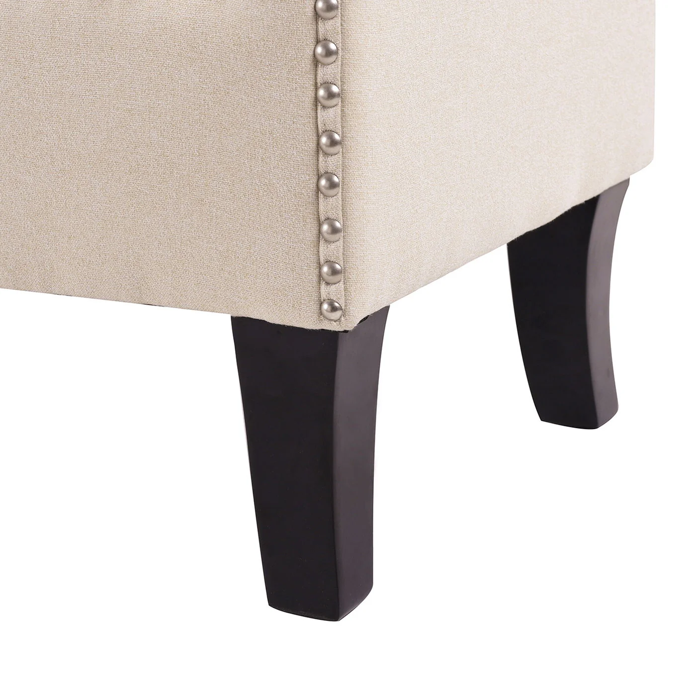 Kathy - Roll Arm Entryway Accent Bench - Sky Neutral Beige - Image 6