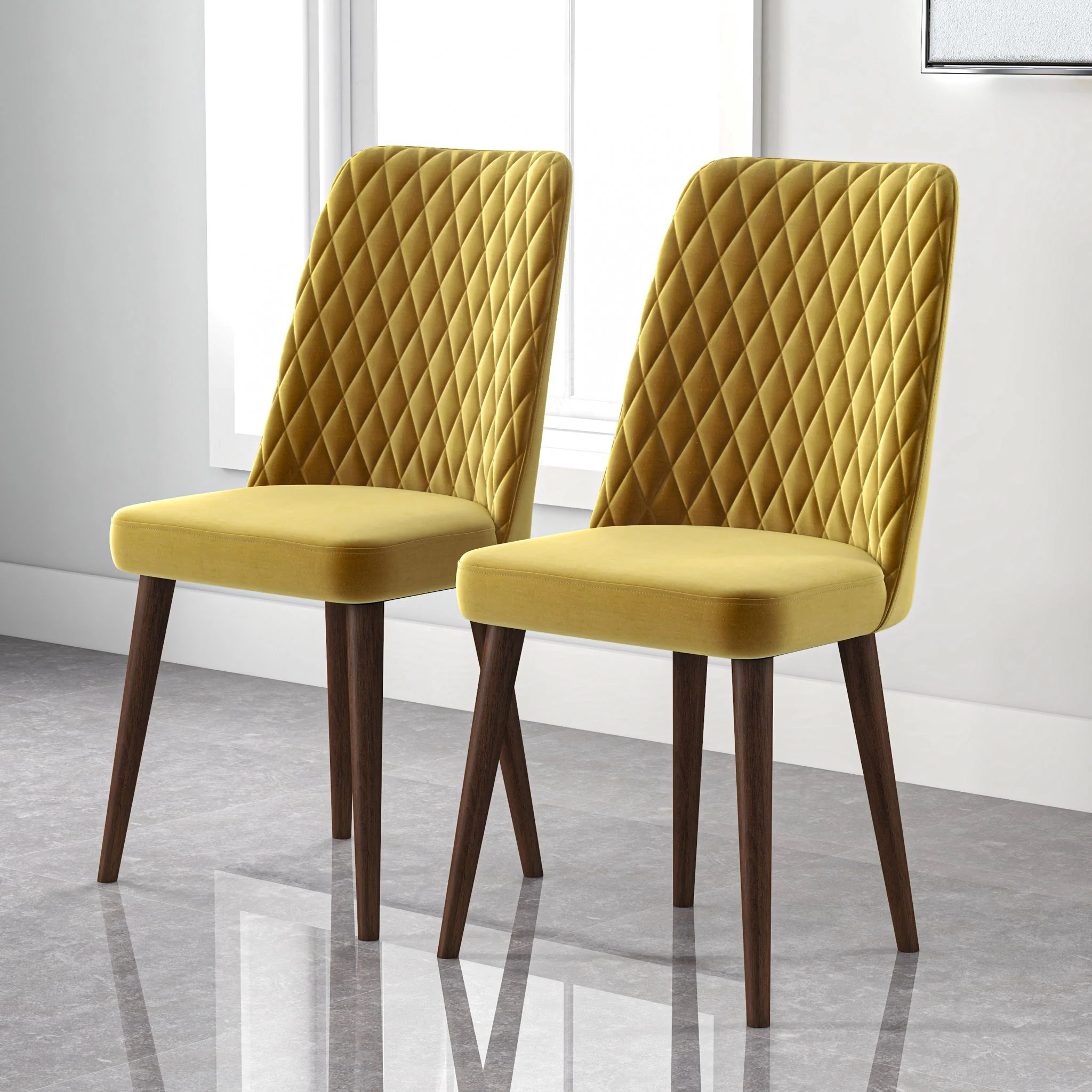 Katie - Mid-Century Modern Dining Chair (Set of 2) - Image 15