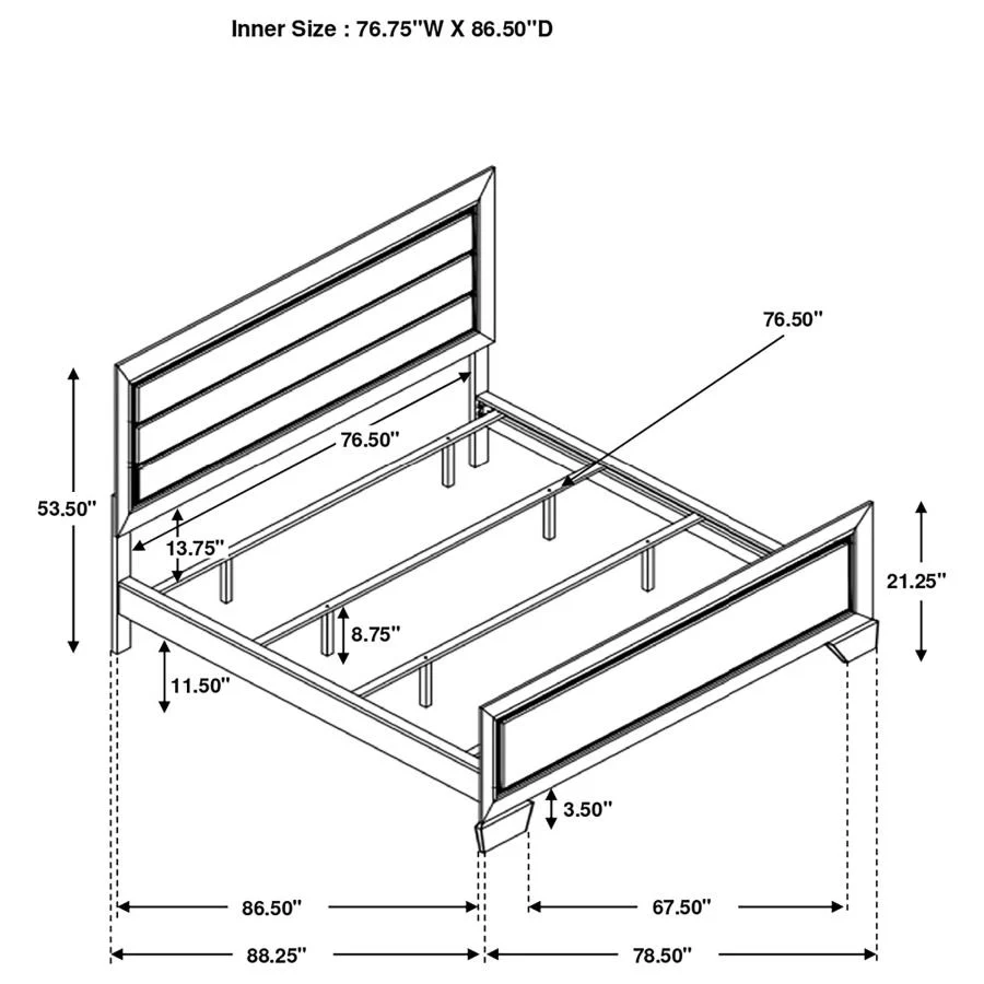 Kauffman - Panel Bed - Image 26