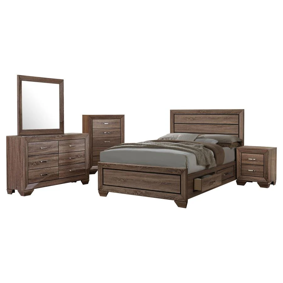 Kauffman - Transitional Storage Bed Bedroom Set - Image 4