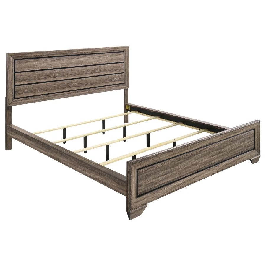 Kauffman - Wood Panel Bed - Image 3