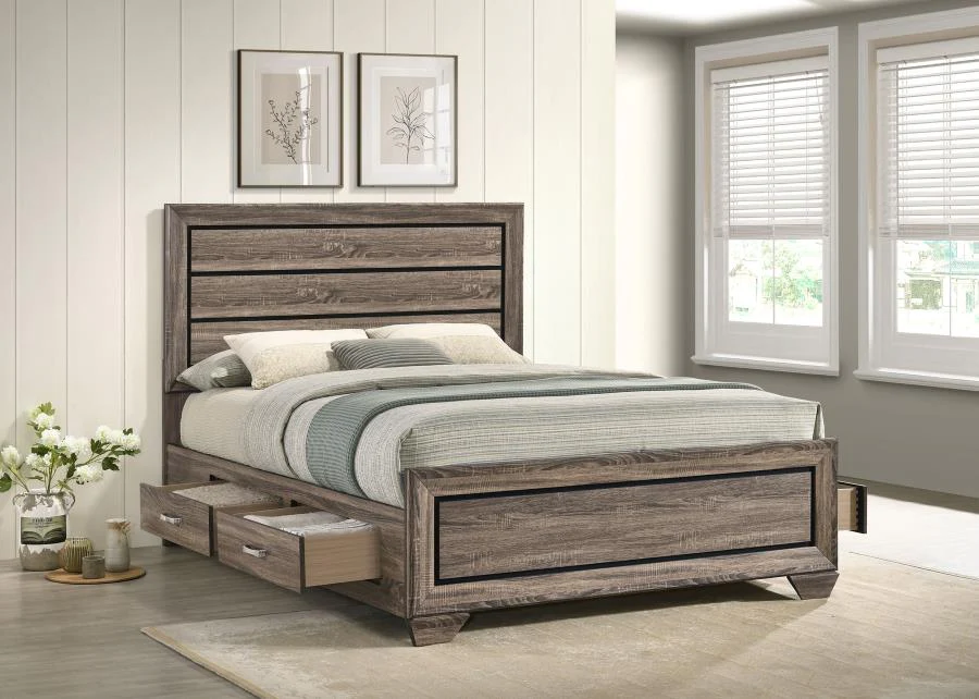 Kauffman - Wood Storage Panel Bed - Image 14
