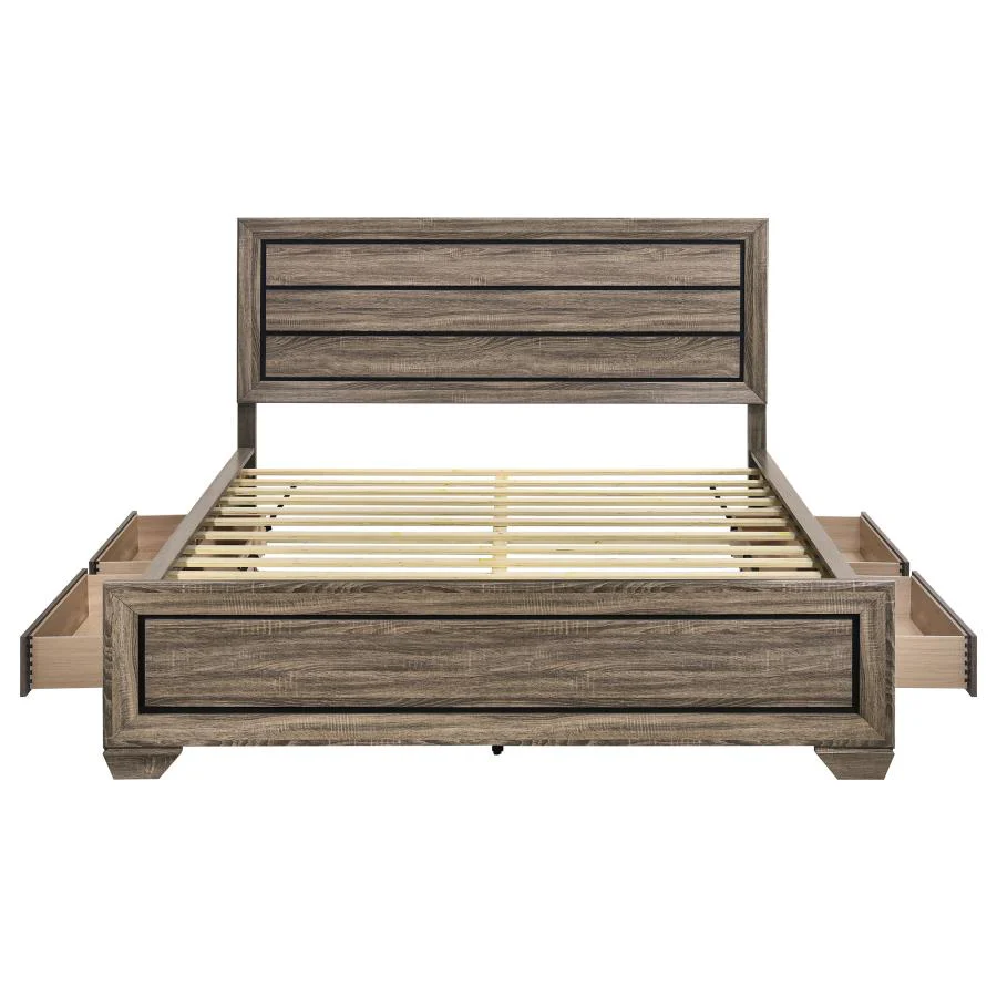 Kauffman - Wood Storage Panel Bed - Image 43
