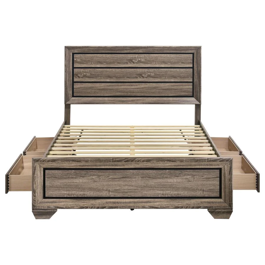 Kauffman - Wood Storage Panel Bed - Image 44