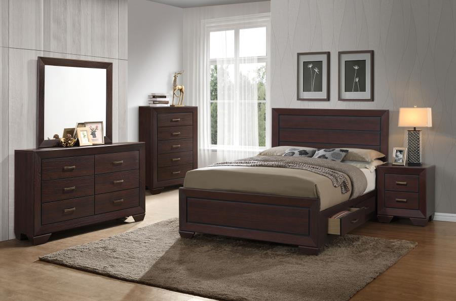 Kauffman - Wood Storage Panel Bed - Image 83