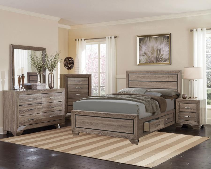 Kauffman - Wood Storage Panel Bed - Image 87