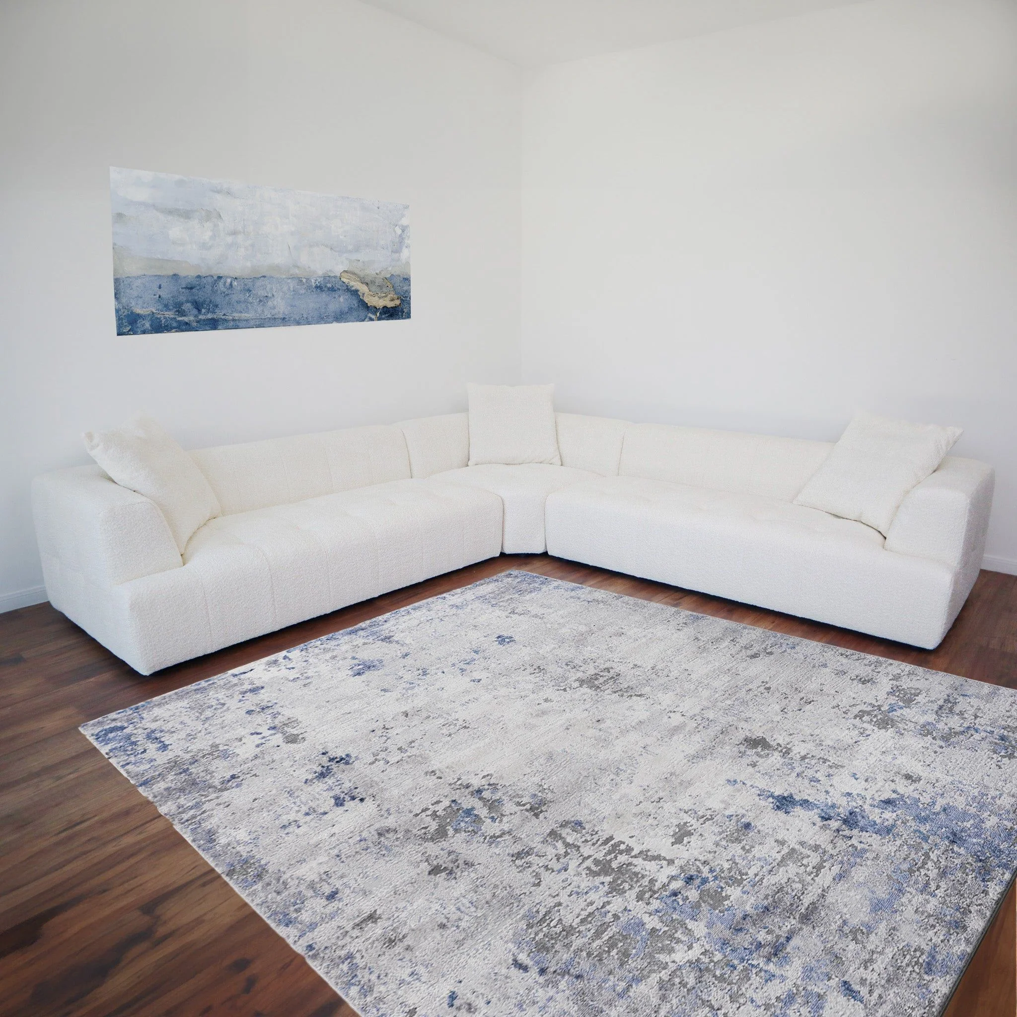 Kaynes - Elegant Upholstery Corner Sofa - Image 6