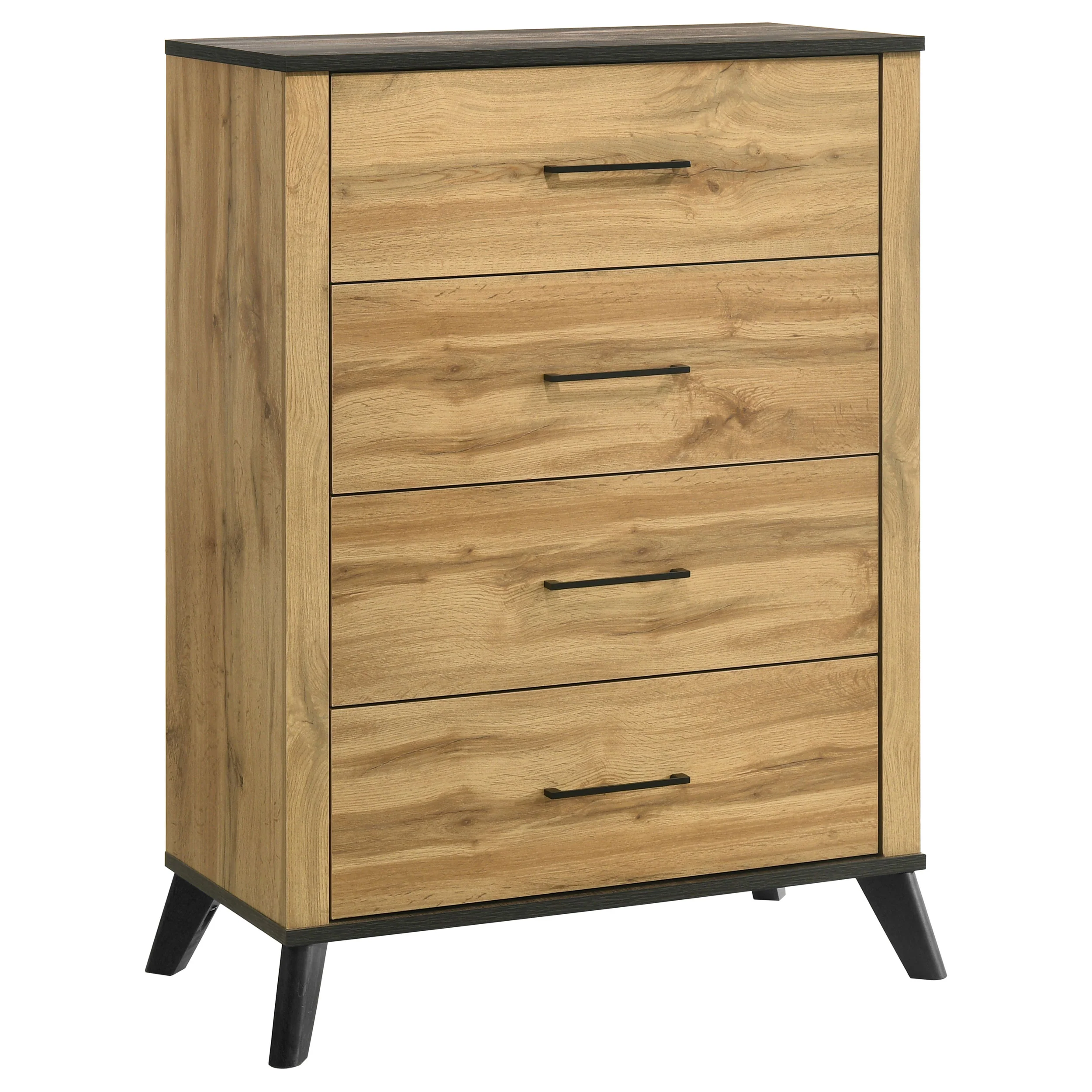 Kaywood - 4-Drawer Bedroom Chest Of Drawers - Natural Pine - Image 17