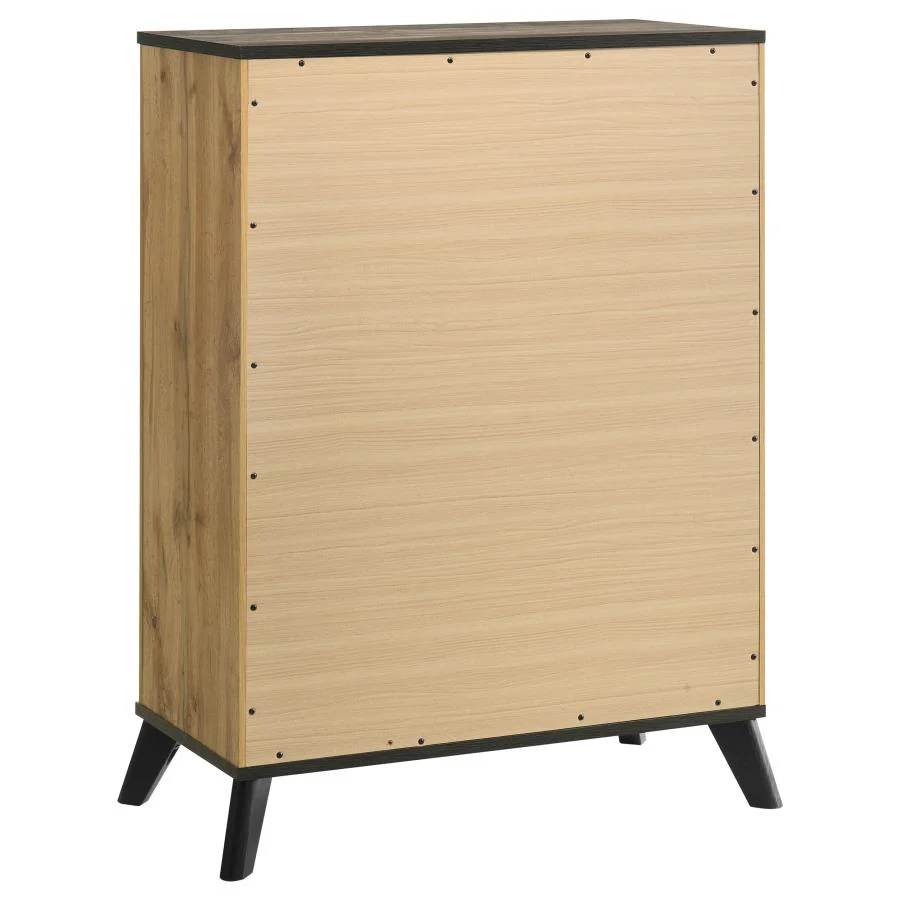 Kaywood - 4-Drawer Bedroom Chest Of Drawers - Natural Pine - Image 6