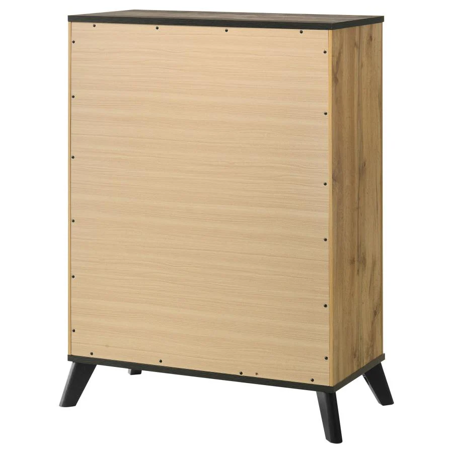 Kaywood - 4-Drawer Bedroom Chest Of Drawers - Natural Pine - Image 8