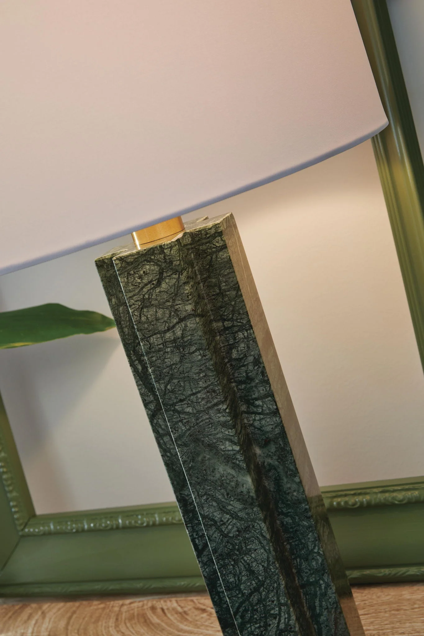 Keegan - Marble Table Lamp - Green - Image 5