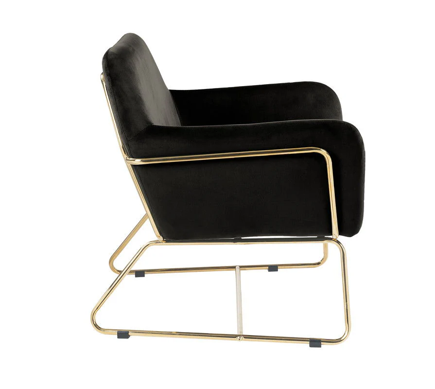 Keira - Accent Chair With Metal Base - Image 12