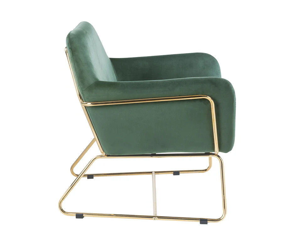 Keira - Accent Chair With Metal Base - Image 15
