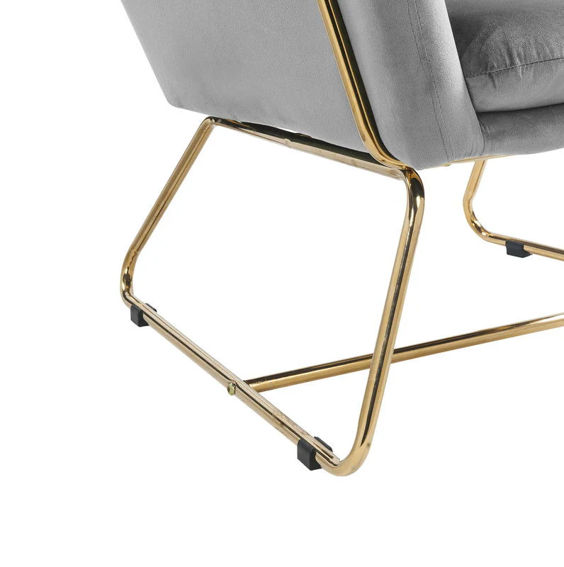 Keira - Accent Chair With Metal Base - Image 17