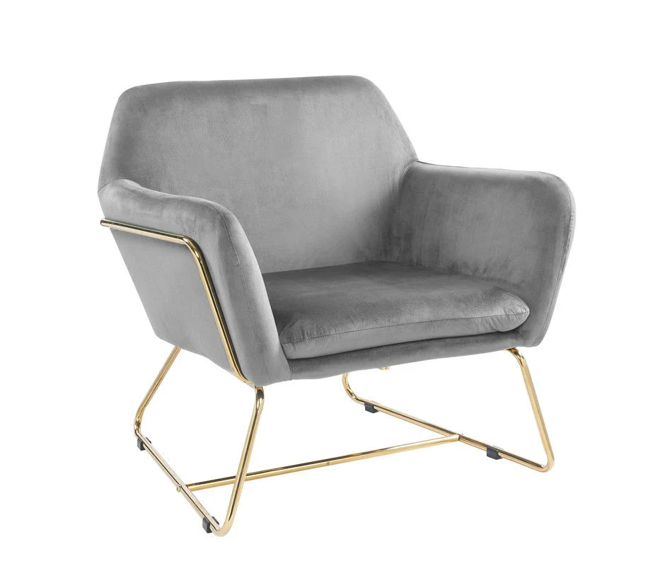 Keira - Accent Chair With Metal Base - Image 18