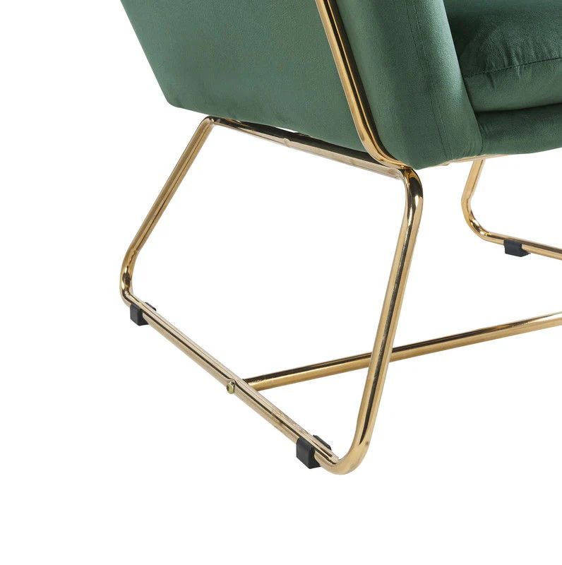 Keira - Accent Chair With Metal Base - Image 6