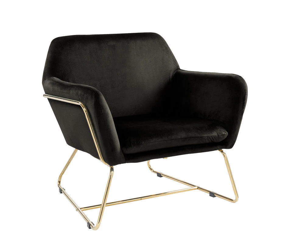 Keira - Accent Chair With Metal Base - Image 7