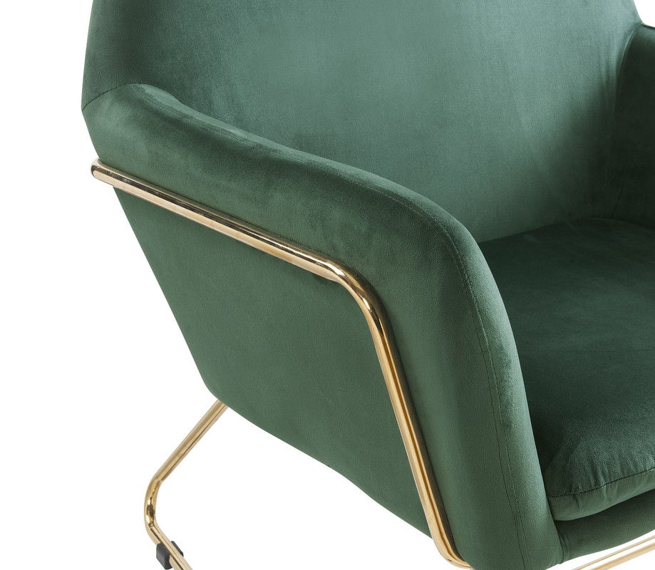 Keira - Accent Chair With Metal Base - Image 9
