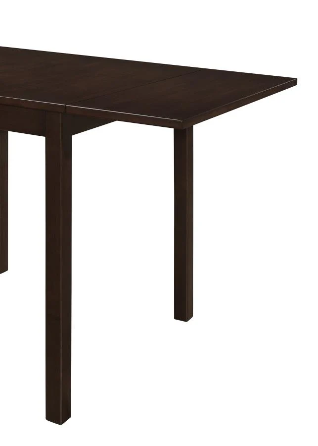 Kelso - 3 Piece Drop Leaf Dining Table Set - Cappuccino - Image 12