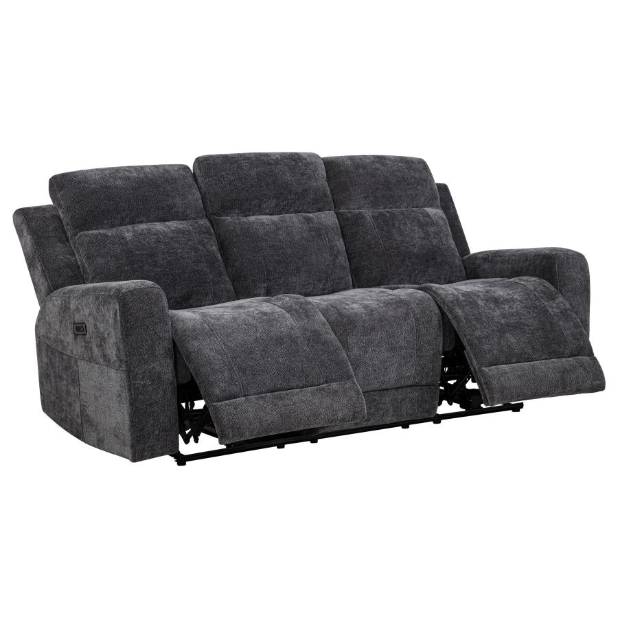 Kennett - Chenille Power Reclining Sofa Set - Image 15