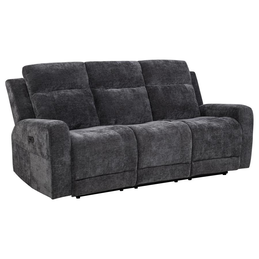 Kennett - Chenille Power Reclining Sofa Set - Image 18