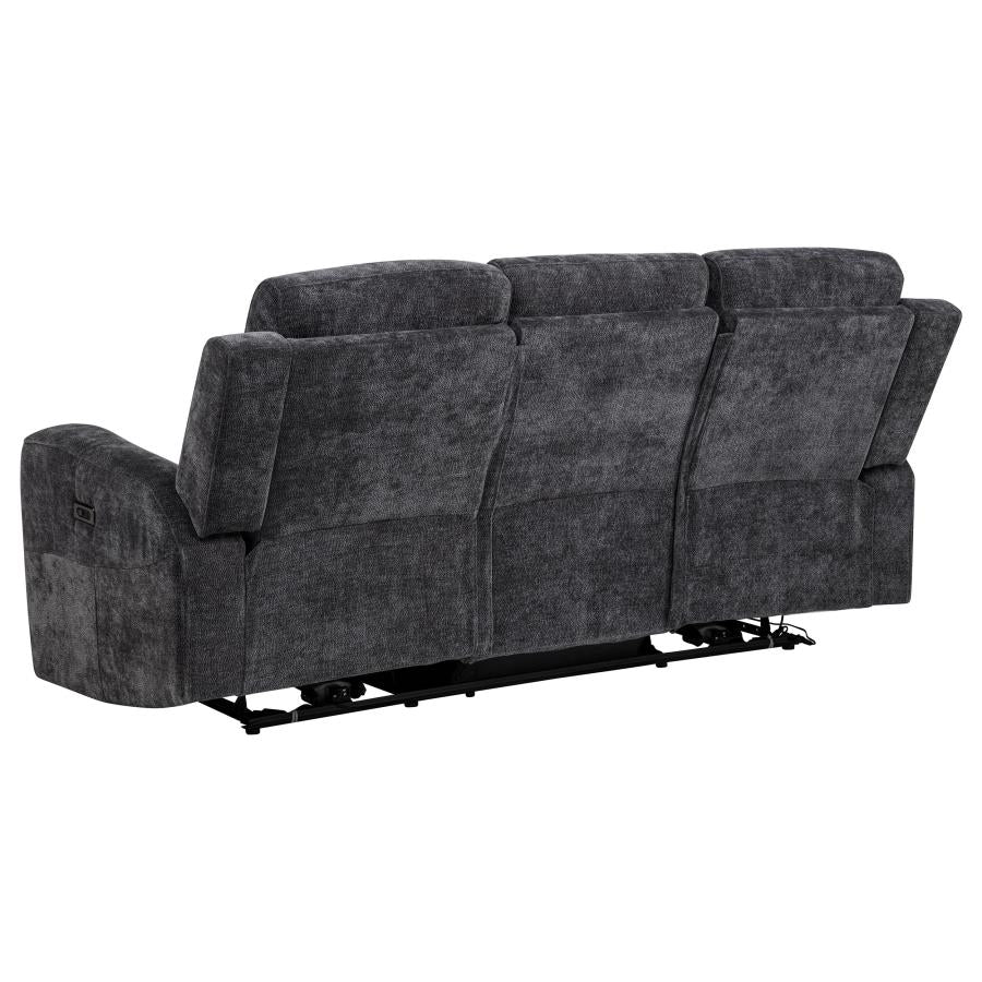 Kennett - Chenille Power Reclining Sofa Set - Image 19