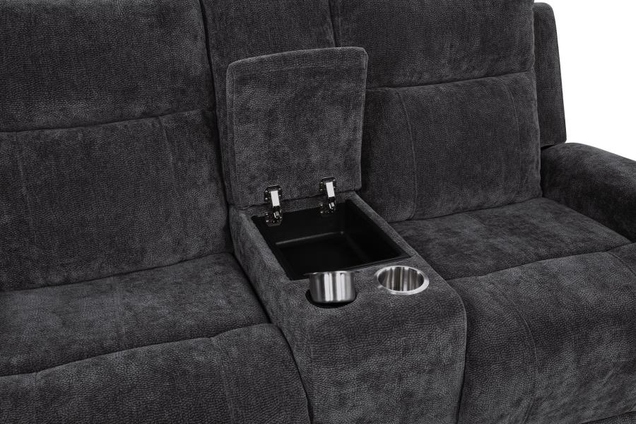 Kennett - Chenille Power Reclining Sofa Set - Image 50