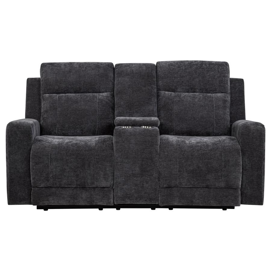 Kennett - Chenille Upholstered Power Reclining Loveseat - Image 10