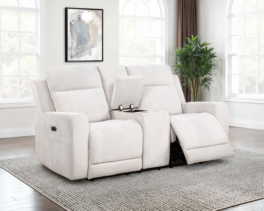 Kennett - Chenille Upholstered Power Reclining Loveseat - Image 5