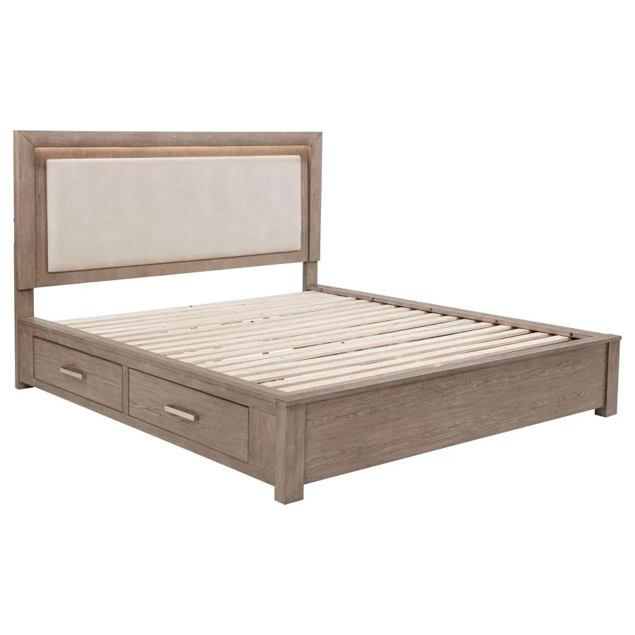 Kenora - LED Storage Bed - Image 10