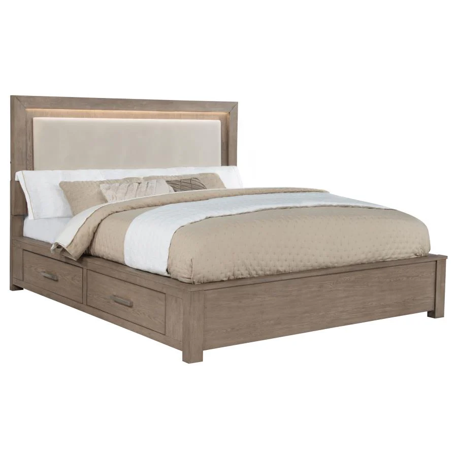 Kenora - LED Storage Bed - Image 14