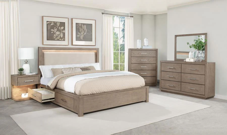 Kenora - LED Storage Bed - Image 43