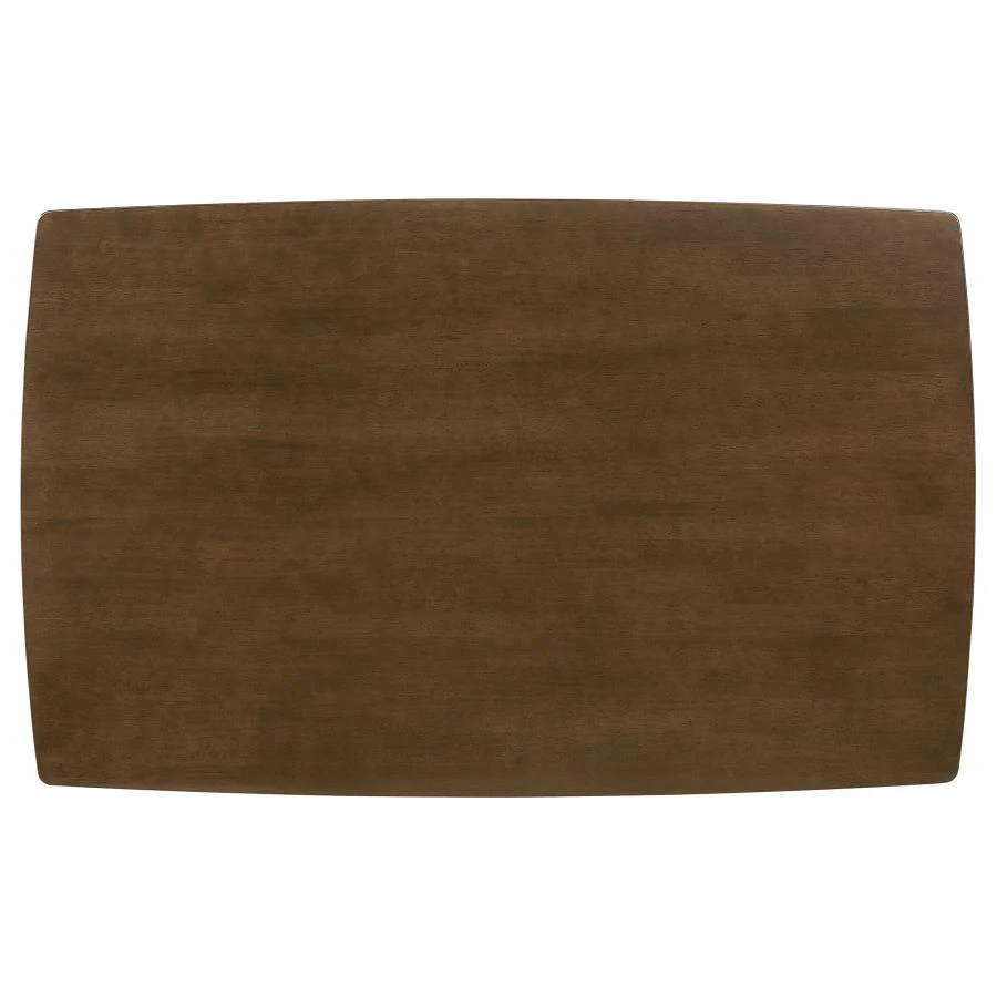 Kersey - 5 Piece Rectangular Dining Table Set - Chestnut - Image 6