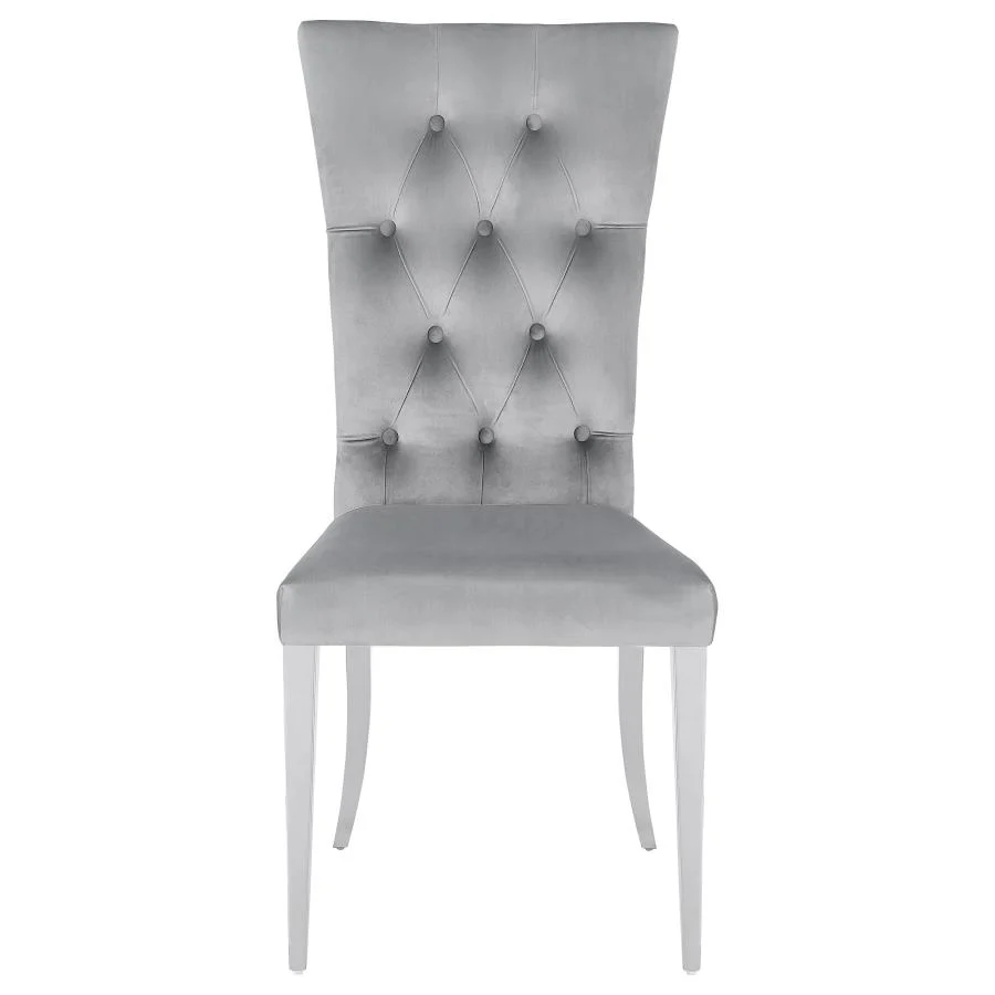 Kerwin - Velvet Upholstered Dining Side Chair (Set of 2) - Image 4