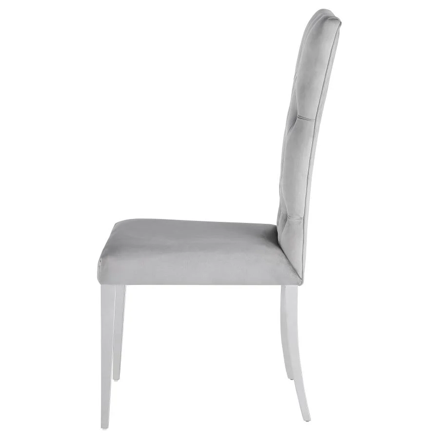 Kerwin - Velvet Upholstered Dining Side Chair (Set of 2) - Image 6
