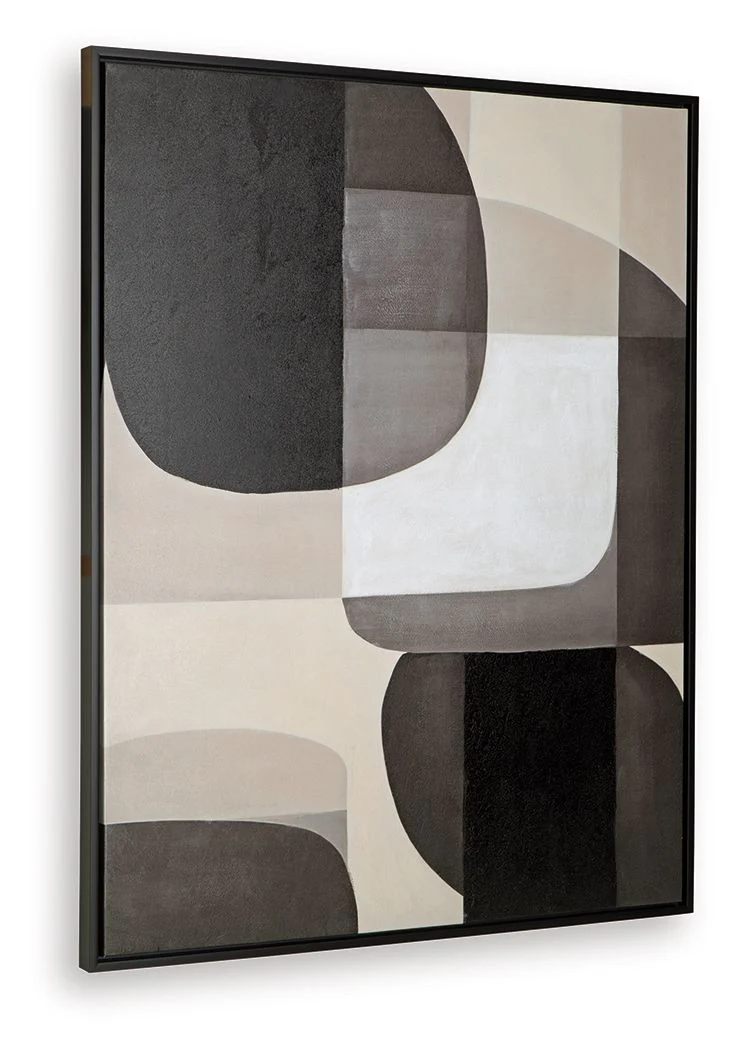 Kesleigh - Wall Art - Black / White - Image 5