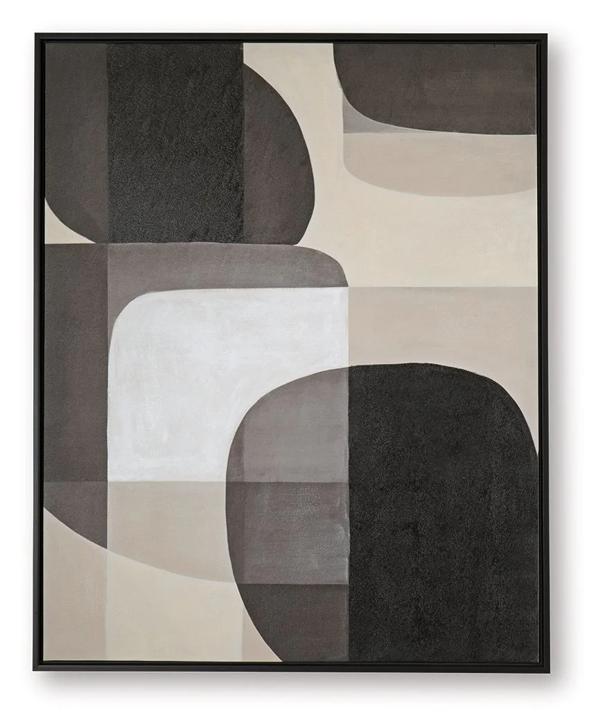 Kesleigh - Wall Art - Black / White - Image 9