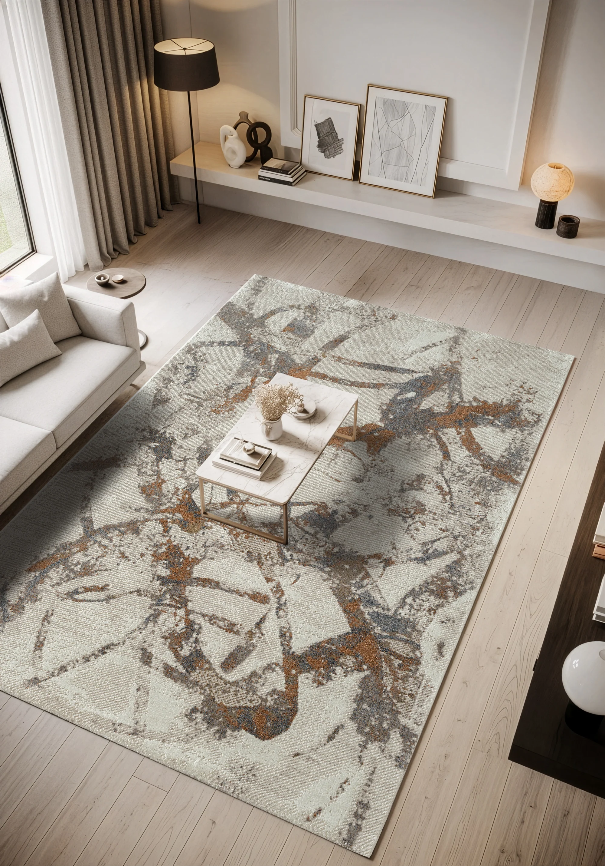 .Kiana Multi Power-Loomed Area Rug - 6' 6" x 9' 0" - Image 3