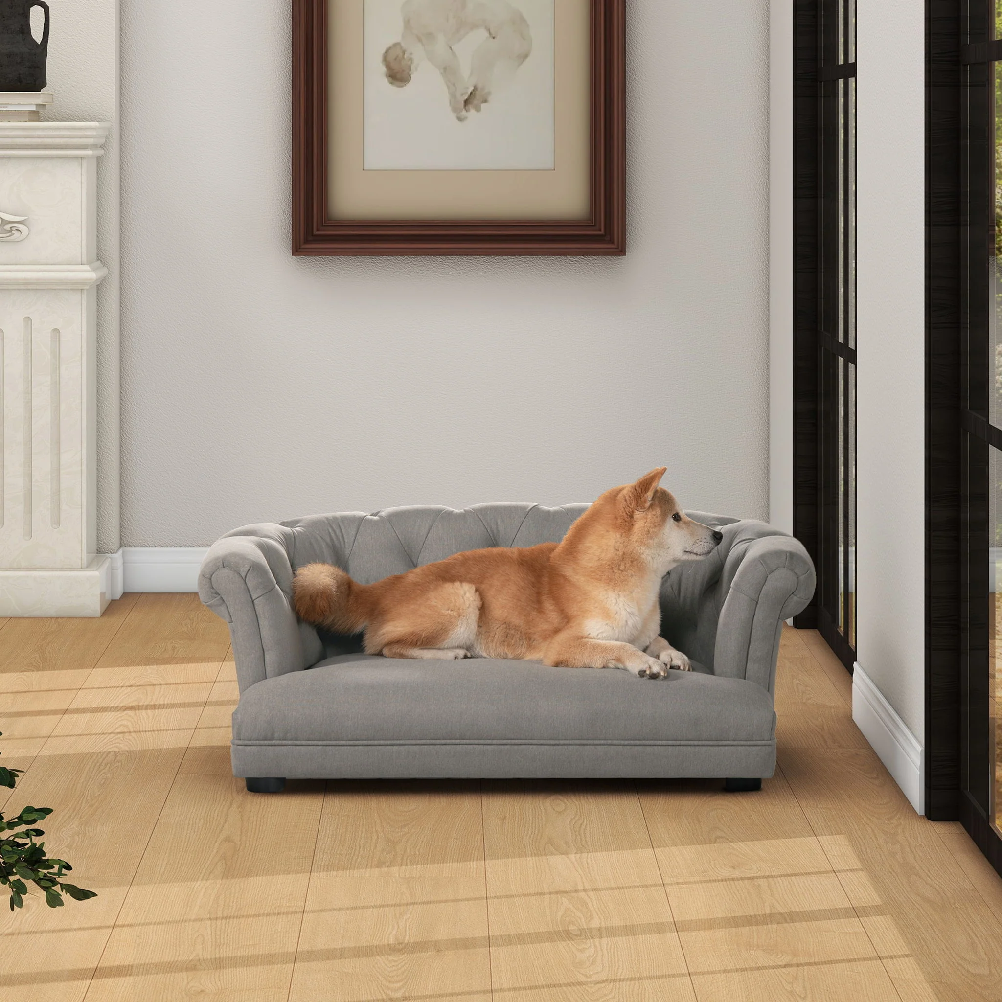 Kiki - Chesterfield Dog Sofa Bed Medium - Image 15