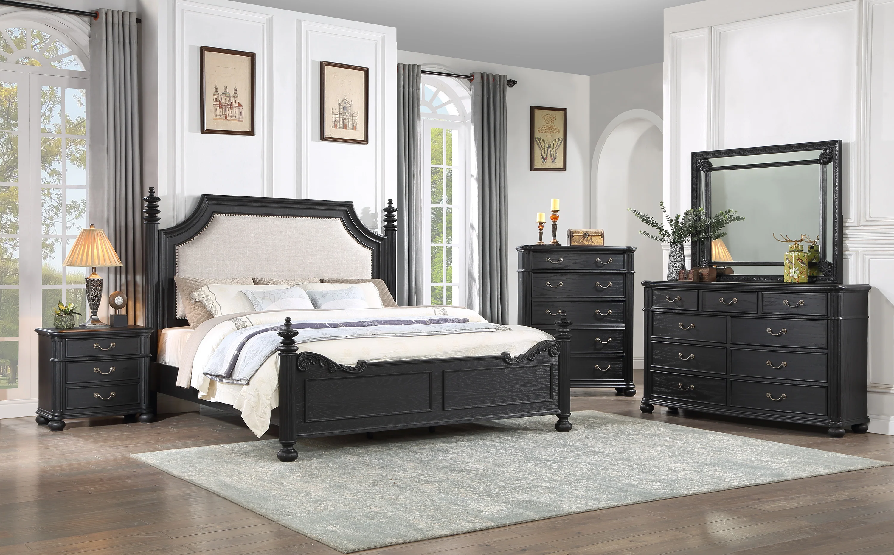 Kingsbury Dresser Mirror - Image 4