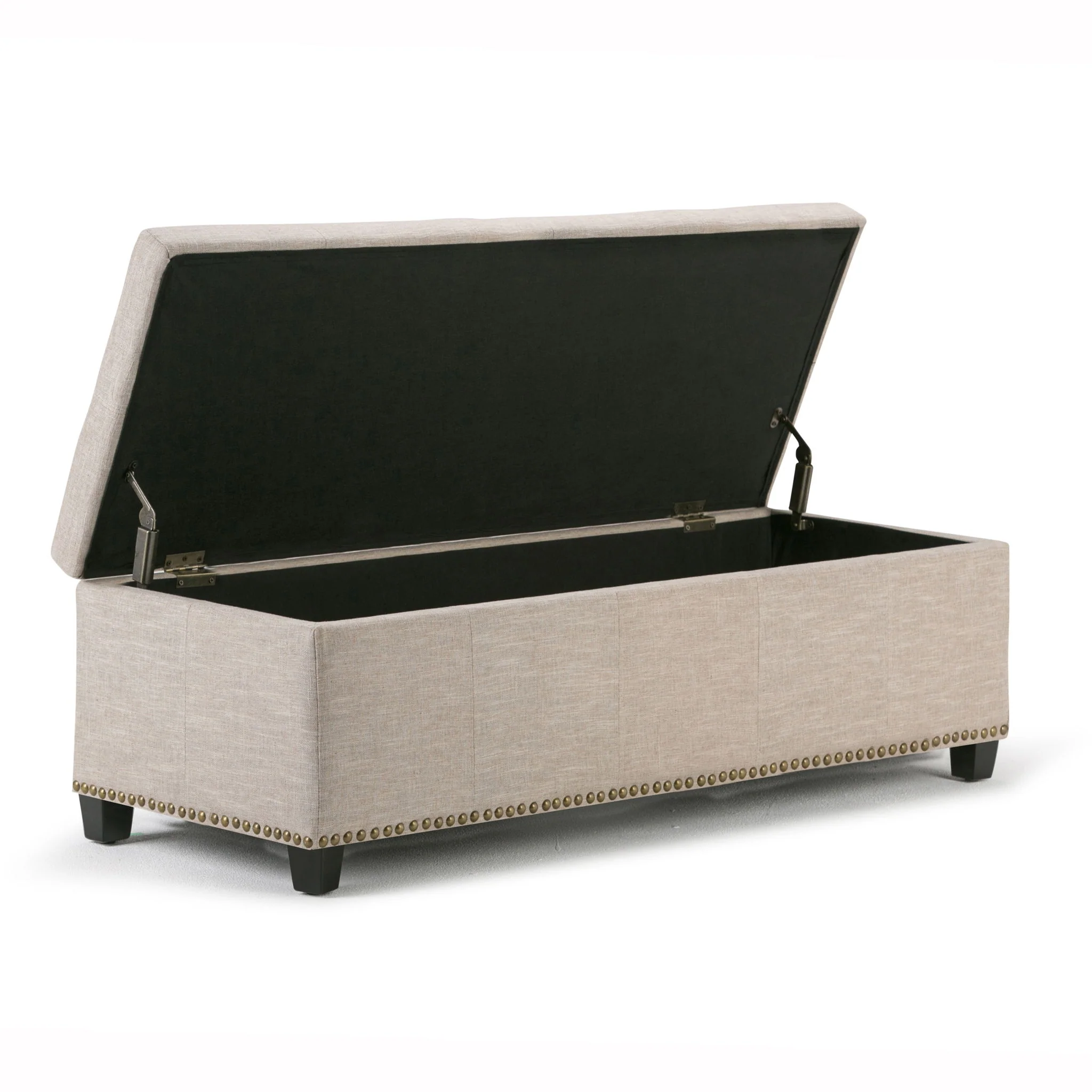 Kingsley - Upholstered Large Storage Ottoman - Image 19