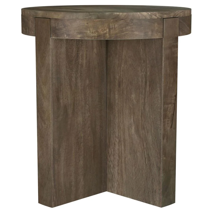 Kinkaid - Round Solid Mango Wood Table - Image 8