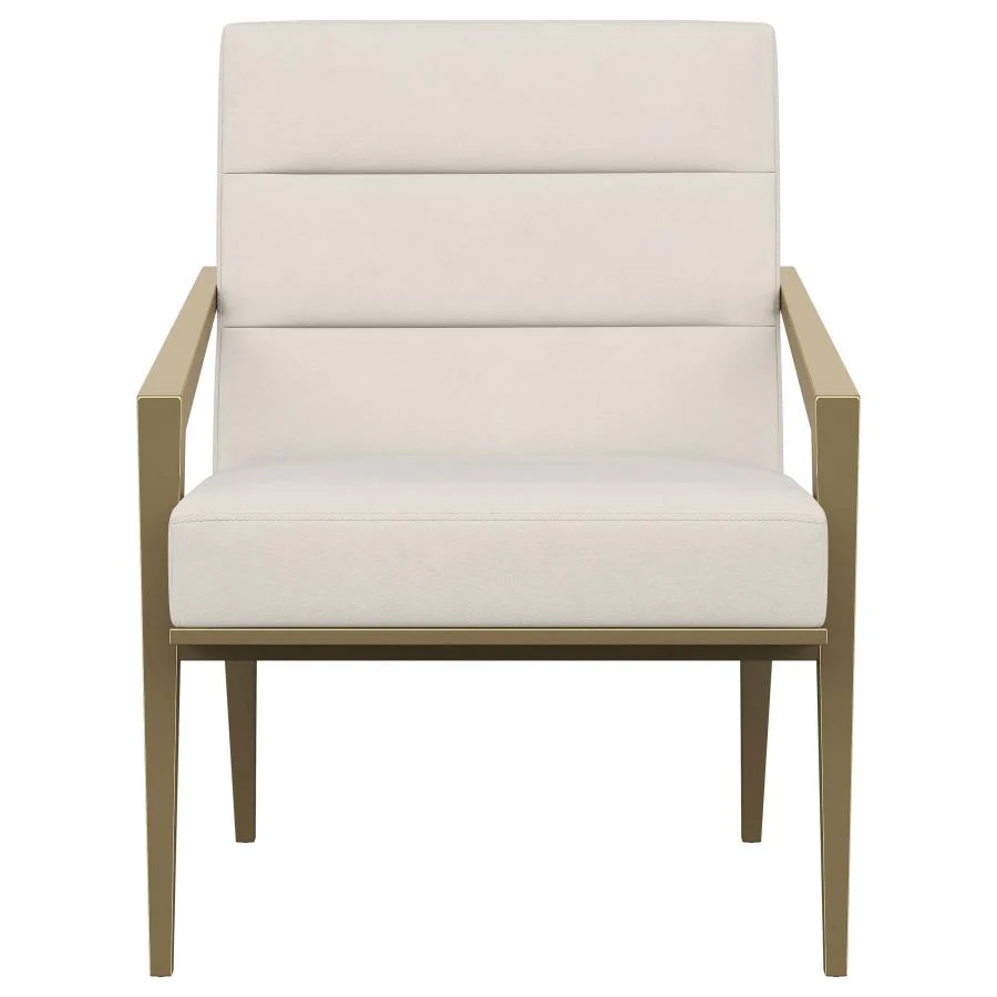 Kirra - Upholstered Metal Arm Accent Chair - Image 5