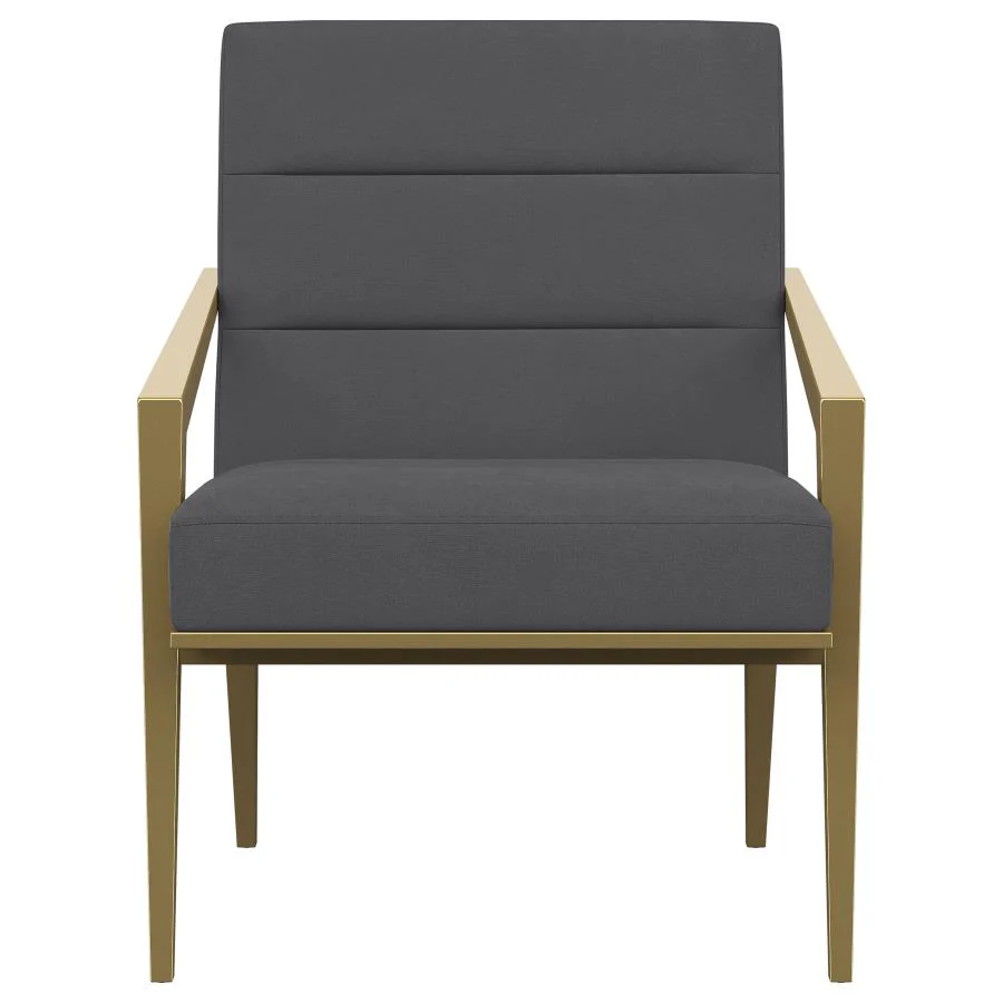 Kirra - Upholstered Metal Arm Accent Chair - Image 6